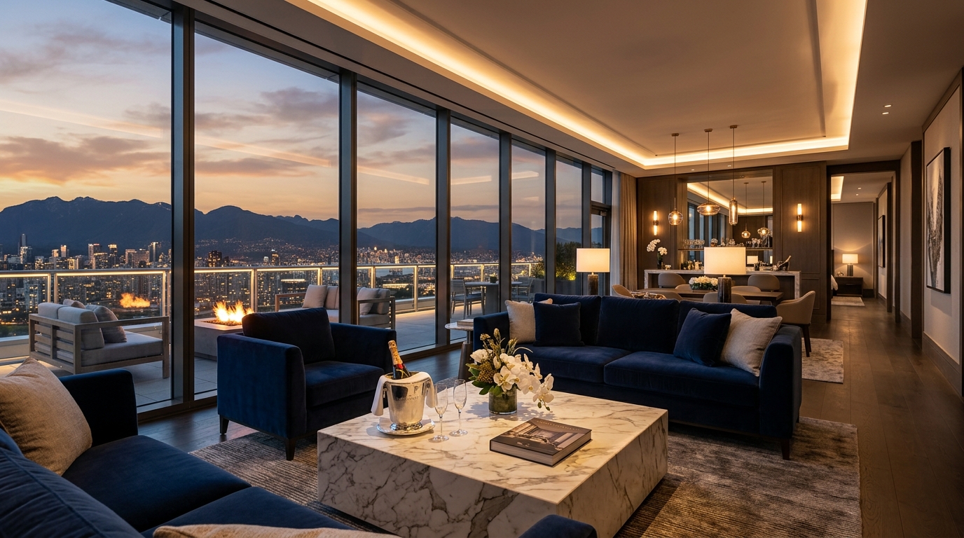 5-Star Luxury Presidential Penthouse Suite